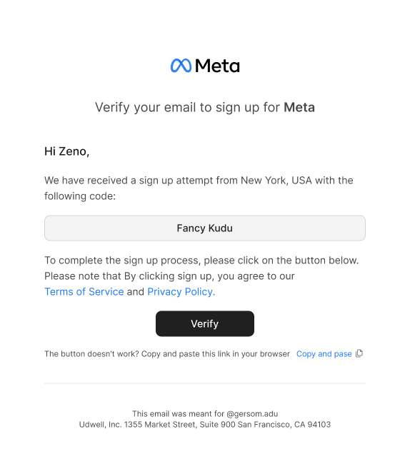 Verify Email Template